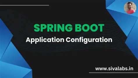 spring boot application settings